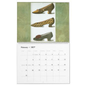 ヴィンテージレディースドレスシューズ – 19世紀 –  カレンダー (2月 2027)