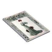 ヴィンテージレディースファッションイラストレーション1907 ノートブック (右側)