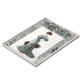 ヴィンテージレディースファッションイラストレーション1907 ノートブック (左側)