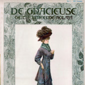 ヴィンテージレディースファッションデザインイラストレーション ポスター