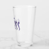 ヴィンテージレディースホテルパーソナライズされたー タンブラーグラス (左)