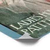 ヴィンテージレディースホームジャーナルのポスター ポスター (角)