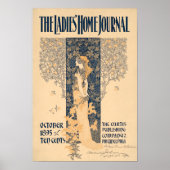 ヴィンテージレディースホームジャーナル表紙ポスター ポスター (正面)