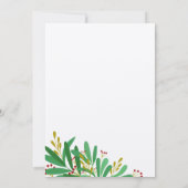 ヴィンテージレディーズハット誕生日パーティー 招待状 (裏面)