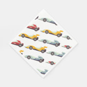 ヴィンテージレディーセットゴーレースカーテーマ スタンダードランチョンナプキン (角)