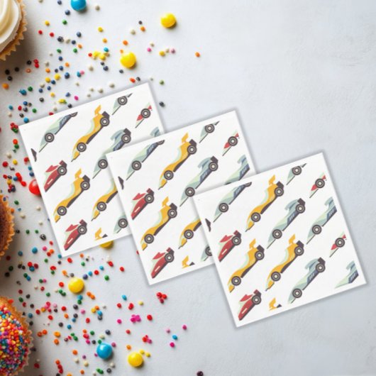 ヴィンテージレディーセットゴーレースカーテーマ スタンダードランチョンナプキン