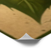 ヴィンテージレディーバグポスター – ガーデンアートプリント ポスター (角)