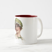 ヴィンテージレディービーズ及びレースボンネット ツートーンマグカップ (正面右)