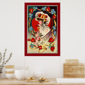 ヴィンテージレディーマイバレンタインバリューポスター紙 ポスター (キッチン)