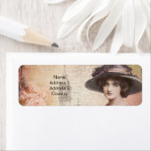 ヴィンテージレディ住所 シール (インサイチュ)