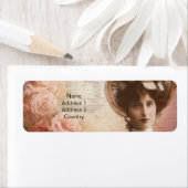 ヴィンテージレディ住所 シール (インサイチュ)