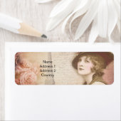 ヴィンテージレディ住所 シール (インサイチュ)