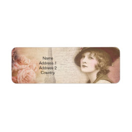 ヴィンテージレディ住所 シール