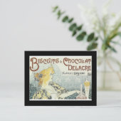 ヴィンテージレディ葉書 ポストカード (スタンド正面)