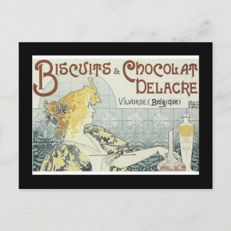 ヴィンテージレディ葉書 ポストカード