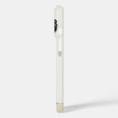 ヴィンテージレディ・オブ・ファッション、オート・オートクチュール・ファーコート Case-Mate iPhoneケース (裏面 / 左)