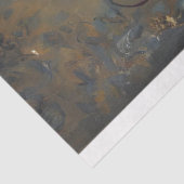 ヴィンテージレディ・ドラゴン・デコパージュ。 薄葉紙 (詳細)