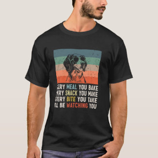 ヴィンテージレトロあなたがブリタニーを作るすべてのおもしろいスナック Tシャツ