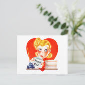 ヴィンテージレトロありがとうございました。 Arthourty PCにメールを送信 シーズンポストカード (スタンド正面)