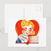 ヴィンテージレトロありがとうございました。 Arthourty PCにメールを送信 シーズンポストカード (正面/裏面)