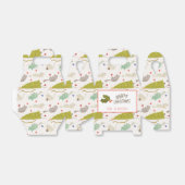 ヴィンテージレトロかわいいクリスマス猫 フェイバーボックス (折り畳みなし)