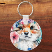 ヴィンテージレトロかわいいデザイン 子供へ キーホルダー (正面)