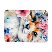 ヴィンテージレトロかわいいデザイン 子供へ マグネット (横)