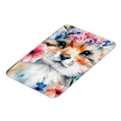 ヴィンテージレトロかわいいデザイン 子供へ マグネット (左側)