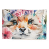 ヴィンテージレトロかわいいデザイン 子供へ 枕カバー (裏面)