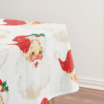 ヴィンテージレトロすてきオールドサンタクロースクリスマスパターン