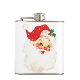 ヴィンテージレトロすてきオールドサンタクロース フラスク