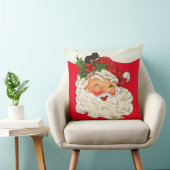 ヴィンテージレトロすてきサンタクロース クッション (椅子)