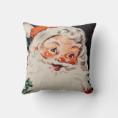 ヴィンテージレトロすてきサンタクロース クッション (裏面)