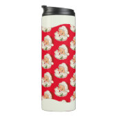 ヴィンテージレトロすてきサンタクロース タンブラー (回転右)