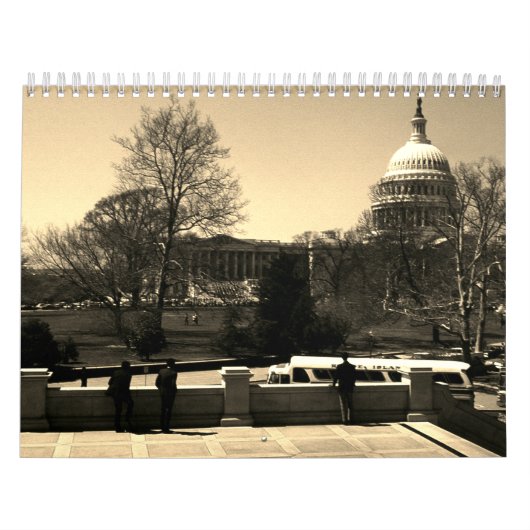 ヴィンテージレトロなアメリカの都市 カレンダー (カバー)