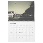 ヴィンテージレトロなアメリカの都市 カレンダー (3月 2027)