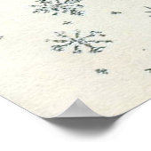 ヴィンテージレトロなキャンディーケーンクリスマスポスター ポスター (角)