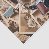 ヴィンテージレトロな写真とカメラ 薄葉紙 (詳細)