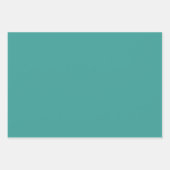 ヴィンテージレトロのクリスマスの女性とスコティドッグ ラッピングペーパーシート (正面2)