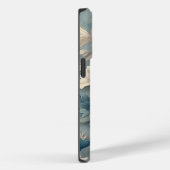 ヴィンテージレトロの花とパタクラシカルーン Case-Mate iPhoneケース (裏面 / 右)