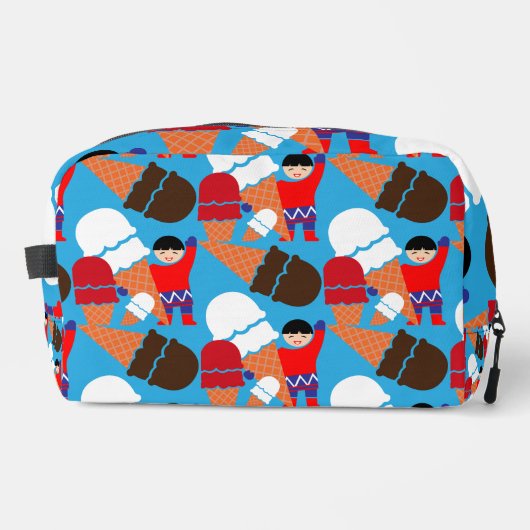 ヴィンテージレトロアイスクリームアート ドップキット (正面)