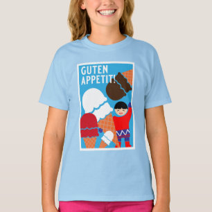 ヴィンテージレトロアイスクリームアート Tシャツ
