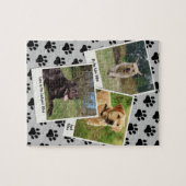 ヴィンテージレトロインスタント3 Petフォトフレーム前版印刷 ジグソーパズル (横)