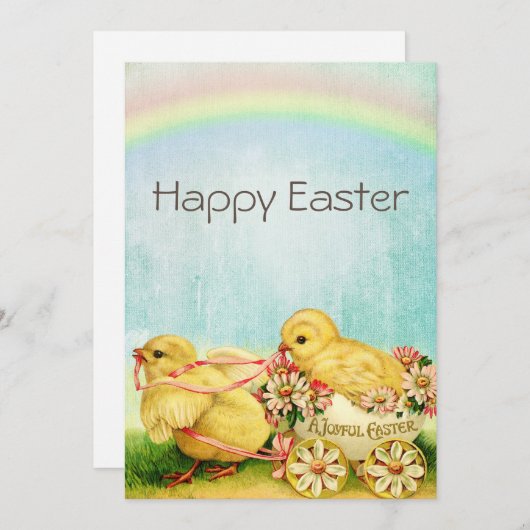 ヴィンテージレトロイースターチックス シーズンカード (正面/裏面)