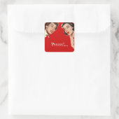 ヴィンテージレトロウィメンゴシップ スクエアシール (バッグ)