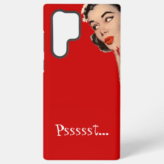 ヴィンテージレトロウィメンゴシップ SAMSUNG GALAXY S22 ULTRAケース