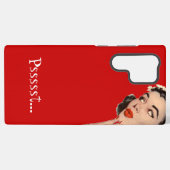 ヴィンテージレトロウィメンゴシップ SAMSUNG GALAXYケース (裏面横)