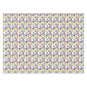 ヴィンテージレトロウィンターお洒落ティーパーティー テーブルクロス (正面(横))