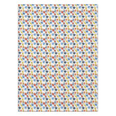 ヴィンテージレトロウィンターお洒落ティーパーティー テーブルクロス (正面)