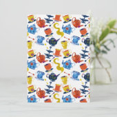 ヴィンテージレトロウィンターお洒落ティーパーティー 案内状 (スタンド正面)